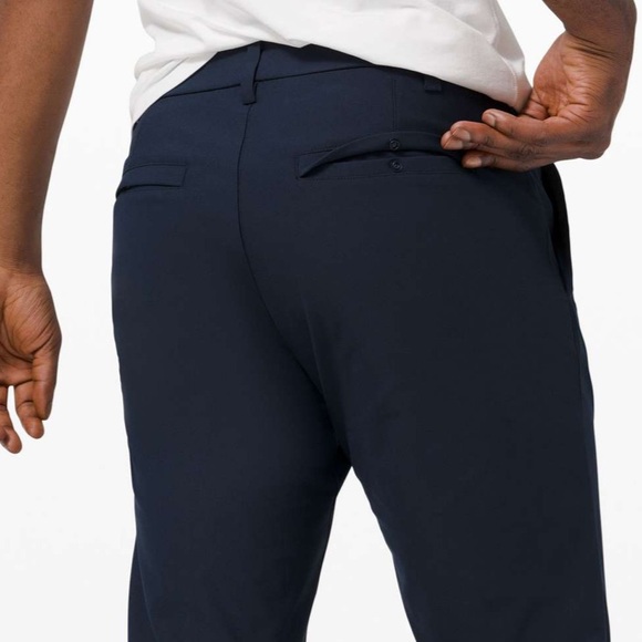 Lululemon Commission Classic-Fit Pant Warpstreme True Navy Size 36 - Picture 3 of 11